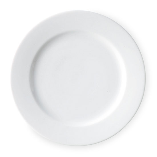 Rakuten - ノーブルホワイト 25cm ディナー皿 ディナープレート 大皿 白い食器 cafe カフェ 食器 おしゃれ オシャレ 業務用 日本製