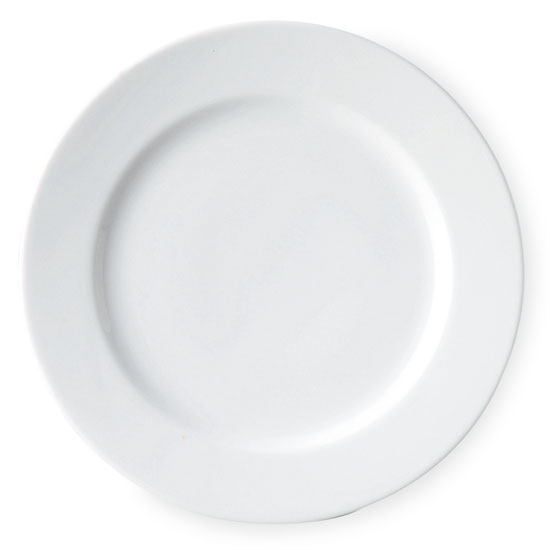 Rakuten - ノーブルホワイト 27cm ディナー皿 ディナープレート 大皿 白い食器 cafe カフェ 食器 おしゃれ オシャレ 業務用 日本製