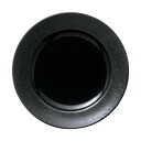 ガイア ブラック 24cm ミート皿 ミートプレート 黒い食器 cafe カフェ 食器 おしゃれ オシャレ 業務用 日本製