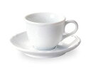 カフェ食器 エンブレム エスプレッソカップ & ソーサー 白い食器 cafe カフェ 食器 おしゃれ オシャレ 業務用 日本製