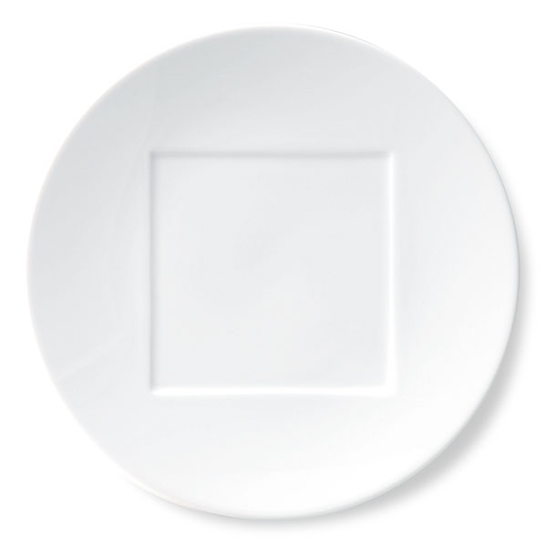 サーバル 中四角浅口27cm ディナー皿 ディナープレート 大皿（スクエア） 白い食器 cafe カフェ 食器 おしゃれ オシャレ 業務用 日本製