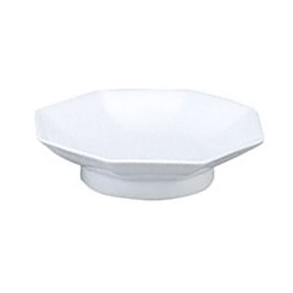 白中華 6.5八角高台（19.3cm）＜業務用＞