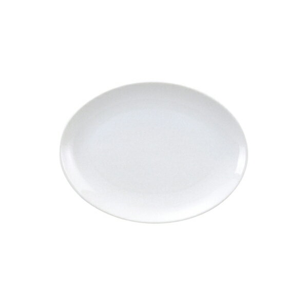 玉渕 8”メタ玉プラター（21.6cm 楕円皿） 白い食器 cafe カフェ 食器 おしゃれ オシャレ 業務用 日本製