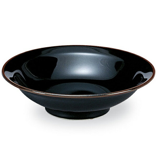 Rakuten - うるし天目 8.0丸高台（24.8cm） 中華食器 業務用 ラーメン 日本製