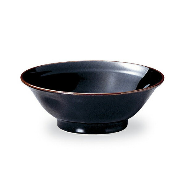 Rakuten - うるし天目 6.5高台丼（19.7cm） 中華食器 業務用 ラーメン 日本製