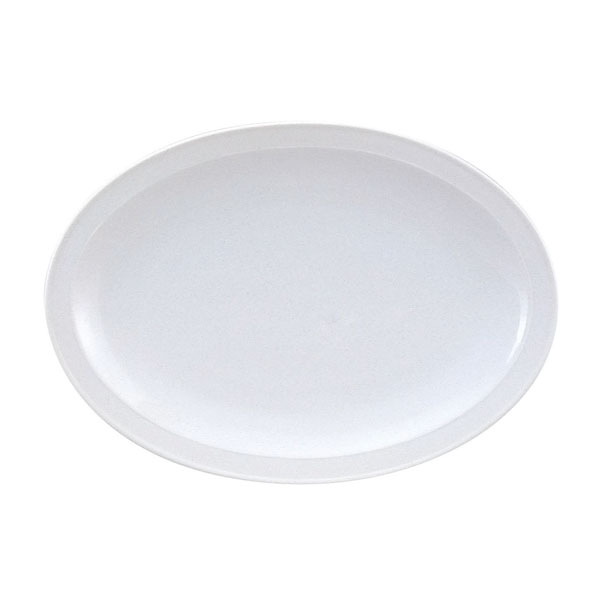 Rakuten - 白中華 10”プラター（26.2cm 楕円皿） 白い食器 中華食器 業務用 日本製