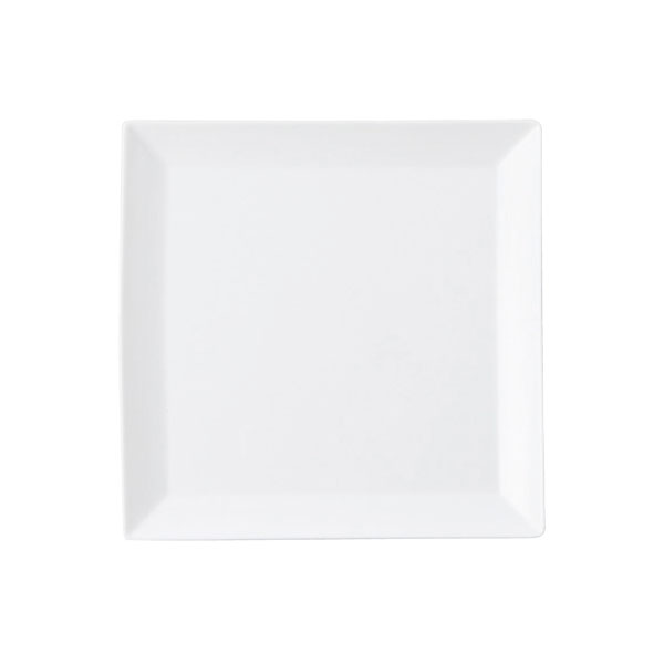 白磁 スクエア square 19cm 正角皿 【 小田陶器 】のサムネイル