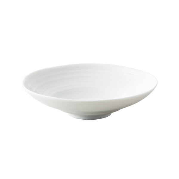 櫛目 kushime 16.0cm 深皿 白 