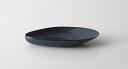 シェル ムール shell moule 18cm プレート 皿 群青 【 小田陶器 】