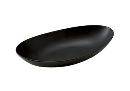 Vietnam Bachchan - オバール oval 31.5cm ボール 黒 【 小田陶器 】