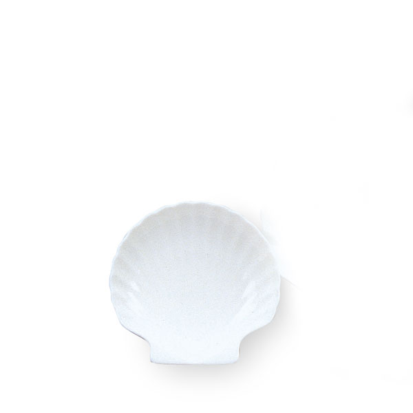 China - ニューウェーブ シェル小皿（10.4cm） 白い食器 cafe カフェ 食器 おしゃれ オシャレ 業務用 日本製