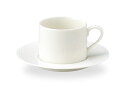 リベラ 兼用カップ & ソーサー 白い食器 cafe カフェ 食器 おしゃれ オシャレ 業務用 日本製