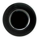 リベラ 27cm ディナー皿 ディナープレート 大皿 Black（黒） cafe カフェ 食器 おしゃれ オシャレ 業務用 日本製