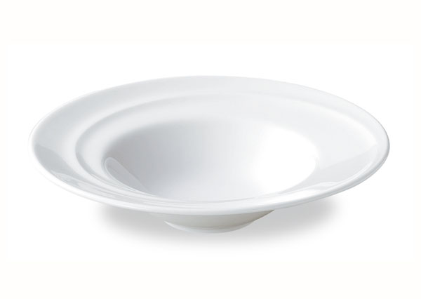 Metallic - スネール 24cm スープ プレート 皿 白い食器 cafe カフェ 食器 おしゃれ オシャレ 業務用 日本製