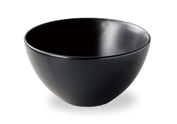 Rakuten - トリノ 19cm ボール 黒マット 黒い食器 cafe カフェ 食器 おしゃれ オシャレ 業務用 日本製