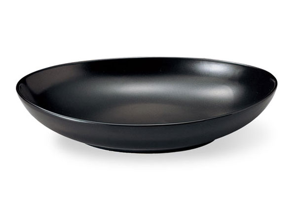 Rakuten - エクシブ 26cm オーバルベーカー 黒マット 黒い食器 cafe カフェ 食器 おしゃれ オシャレ 業務用 日本製