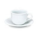 ニューバージョン アメリカンカップ & ソーサー 白い食器 cafe カフェ 食器 おしゃれ オシャレ 業務用 日本製