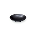 黒水晶 3.0皿(9.8cm)【黒い食器 レストラン カフェ 食器 業務用食器 日本製】