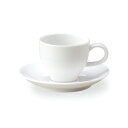 マジェスタ エスプレッソカップ & ソーサー 白い食器 cafe カフェ 食器 おしゃれ オシャレ 業務用 日本製