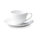スーパーライト コーヒーカップ & ソーサー コーヒー碗皿 コーヒー碗 受皿 白い食器 cafe カフェ 食器 おしゃれ オシャレ 業務用 日本製