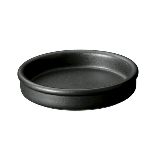 健康鍋シリーズ 13cm バル（黒） cafe カフェ 食器 おしゃれ オシャレ 業務用 アヒージョ 鍋 カスエラ 皿 タパス 日本製