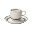 スノートンブルー コーヒーカップ & ソーサー コーヒー碗皿 コーヒー碗 受皿 カントリー cafe カフェ 食器 おしゃれ オシャレ 業務用 日本製