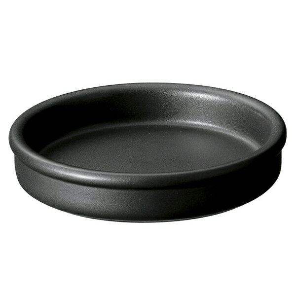 健康鍋シリーズ 15cm バル（黒） cafe カフェ 食器 おしゃれ オシャレ 業務用 アヒージョ 鍋 カスエラ 皿 タパス 日本製
