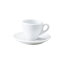 プリート エスプレッソ・カップ ＆ ソーサー 白い食器 cafe カフェ 食器 おしゃれ オシャレ 業務用 日本製