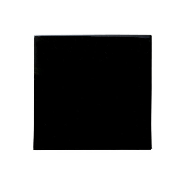 Square Plates - フラット　20cmスクエアプレート【Black】 【レストラン カフェ 食器 業務用食器 日本製】
