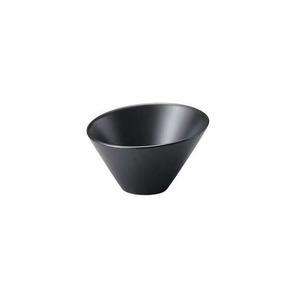 スラント 7cm ボール 黒マット cafe カフェ 食器 おしゃれ オシャレ 業務用 日本製