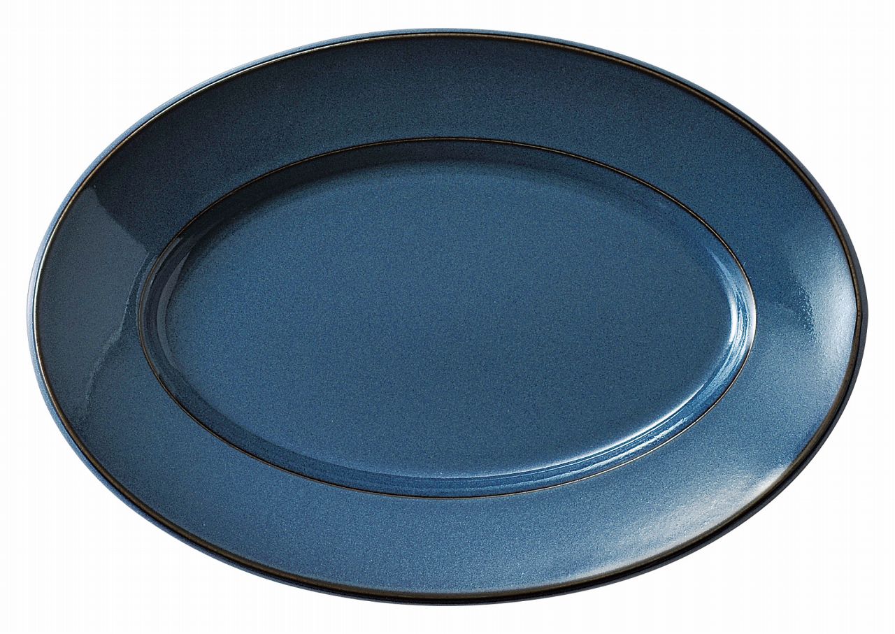 Rakuten - スパダ スカンジナビアンブルー 31.5cmプラター KOYO 光洋 光洋陶器 11686046 食器 おしゃれ かわいい 可愛い 業務用 食洗機対応 日本製