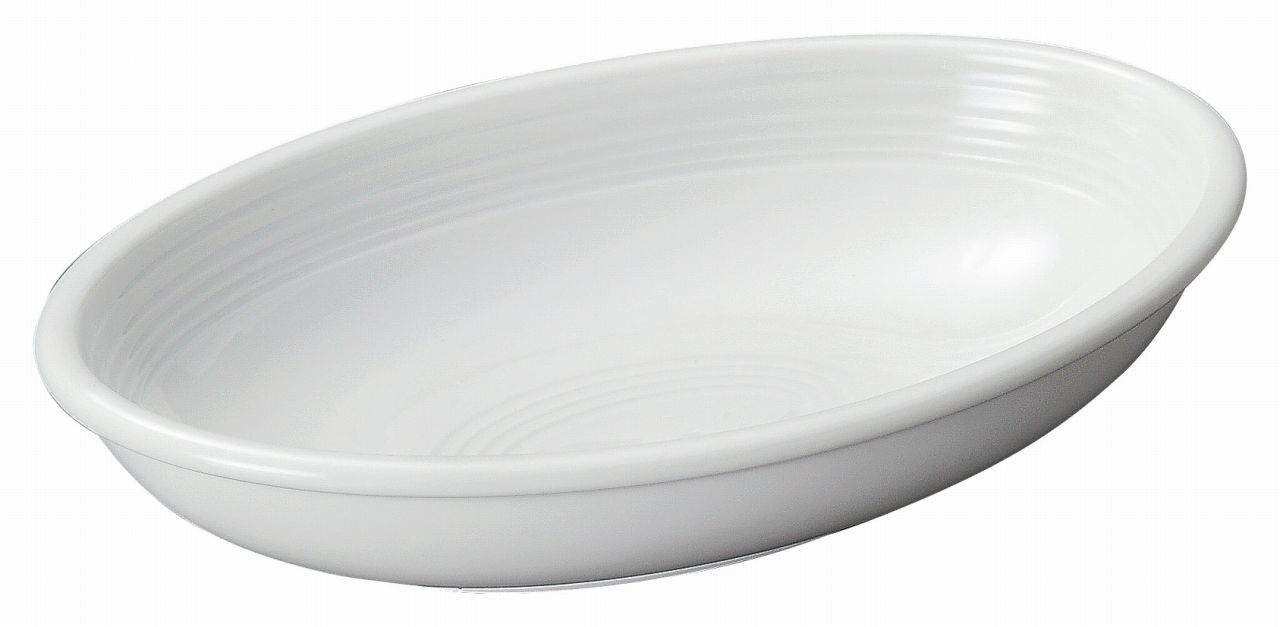 Rakuten - オービット フロスティーホワイト 27cmベーカー KOYO 光洋 光洋陶器 12600071 食器 おしゃれ かわいい 可愛い 業務用 食洗機対応 日本製