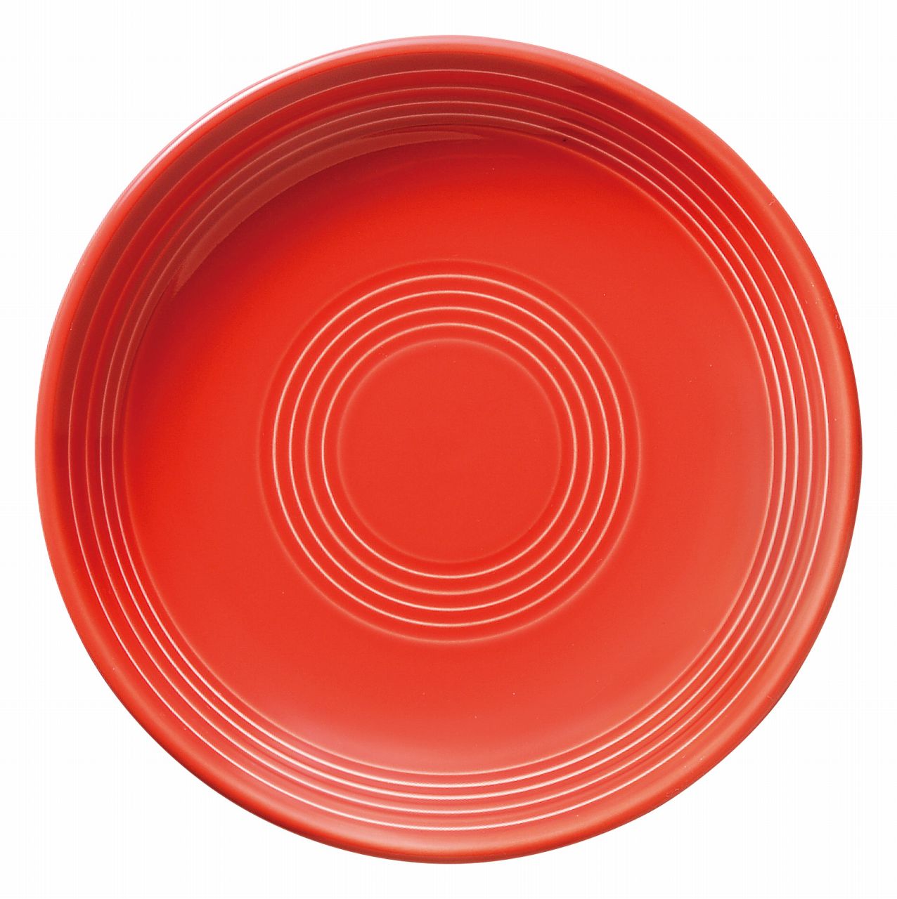 乐天商城 - オービット ローズレッド 19.5cmケーキ皿 KOYO 光洋 光洋陶器 12640006 食器 おしゃれ かわいい 可愛い 業務用 食洗機対応 日本製