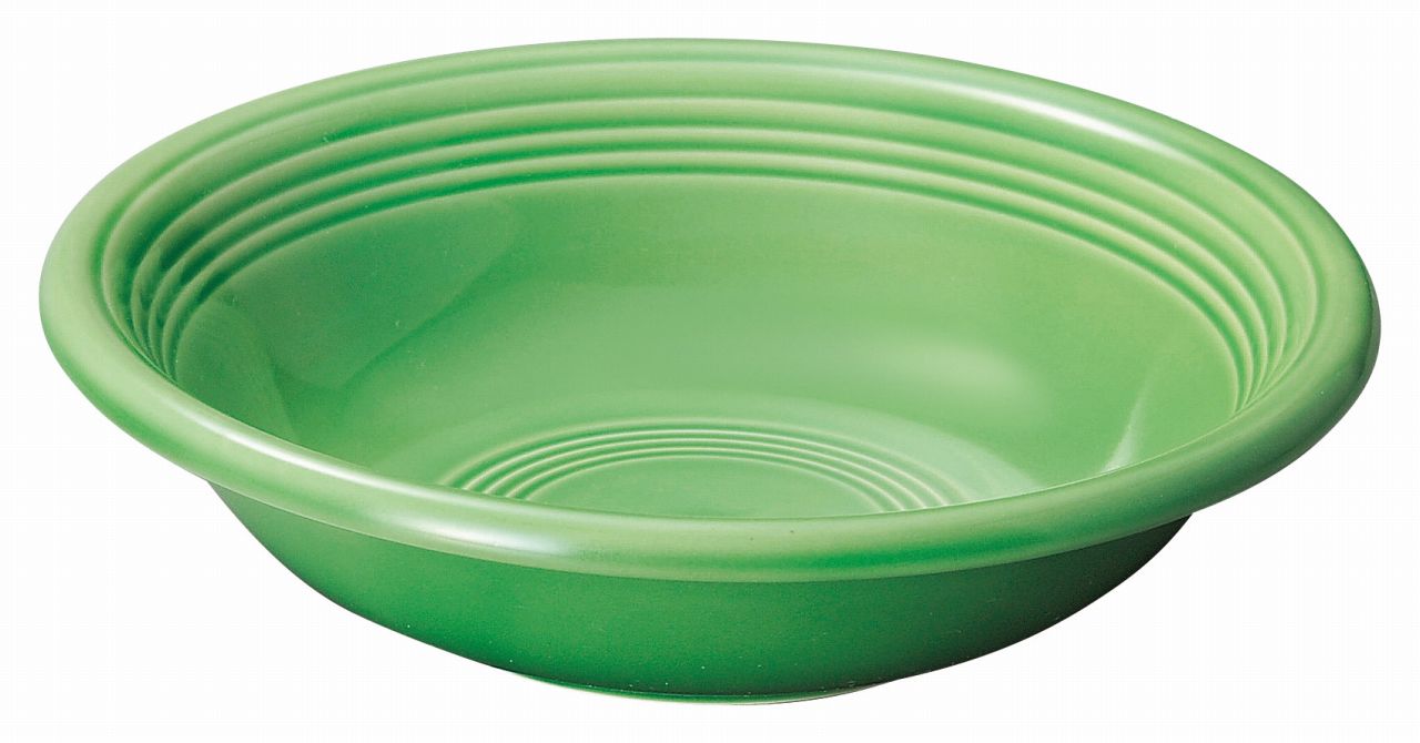 Rakuten - オービット メドウグリーン 24cmスープボウル KOYO 光洋 光洋陶器 12670015 食器 おしゃれ かわいい 可愛い 業務用 食洗機対応 日本製