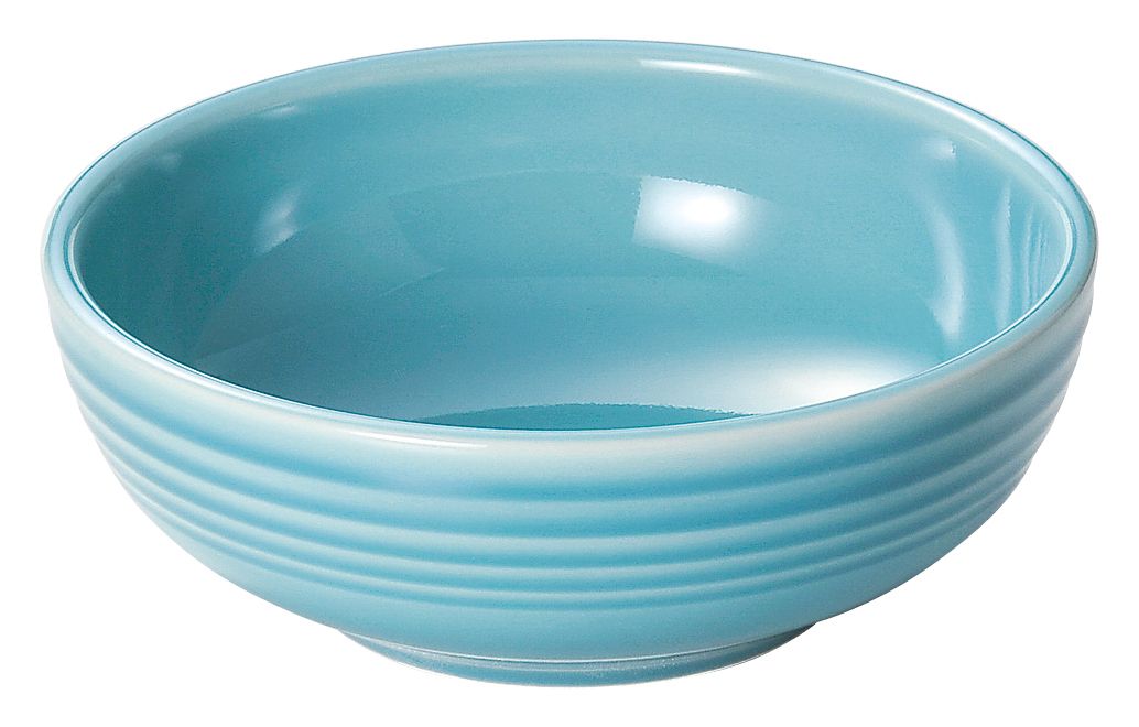 Rakuten - オービット ターコイズブルー 17cmボウル KOYO 光洋 光洋陶器 12686024 食器 おしゃれ かわいい 可愛い 業務用 食洗機対応 日本製