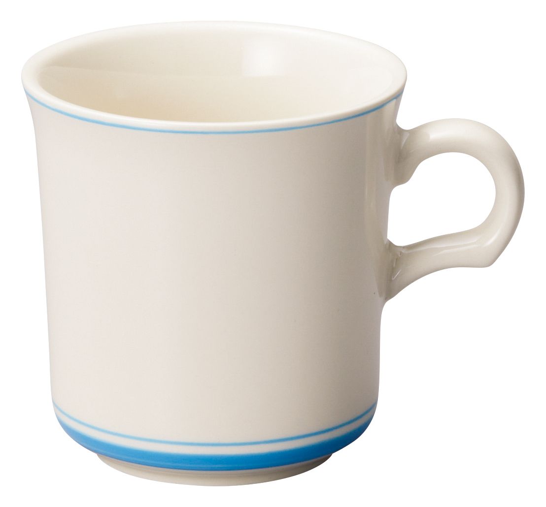Rakuten - カントリーサイド ペールブルー マグカップ KOYO 光洋 光洋陶器 13424050 食器 おしゃれ かわいい 可愛い 業務用 食洗機対応 日本製