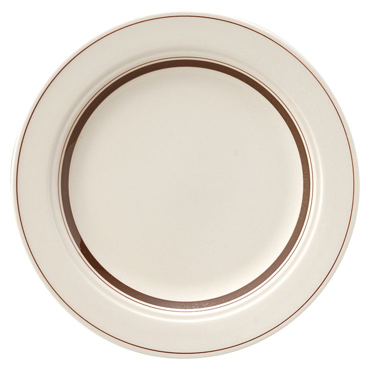 Rakuten - カントリーサイド ダークブラウン 17.5cmケーキ皿 KOYO 光洋 光洋陶器 13426007 食器 おしゃれ かわいい 可愛い 業務用 食洗機対応 日本製