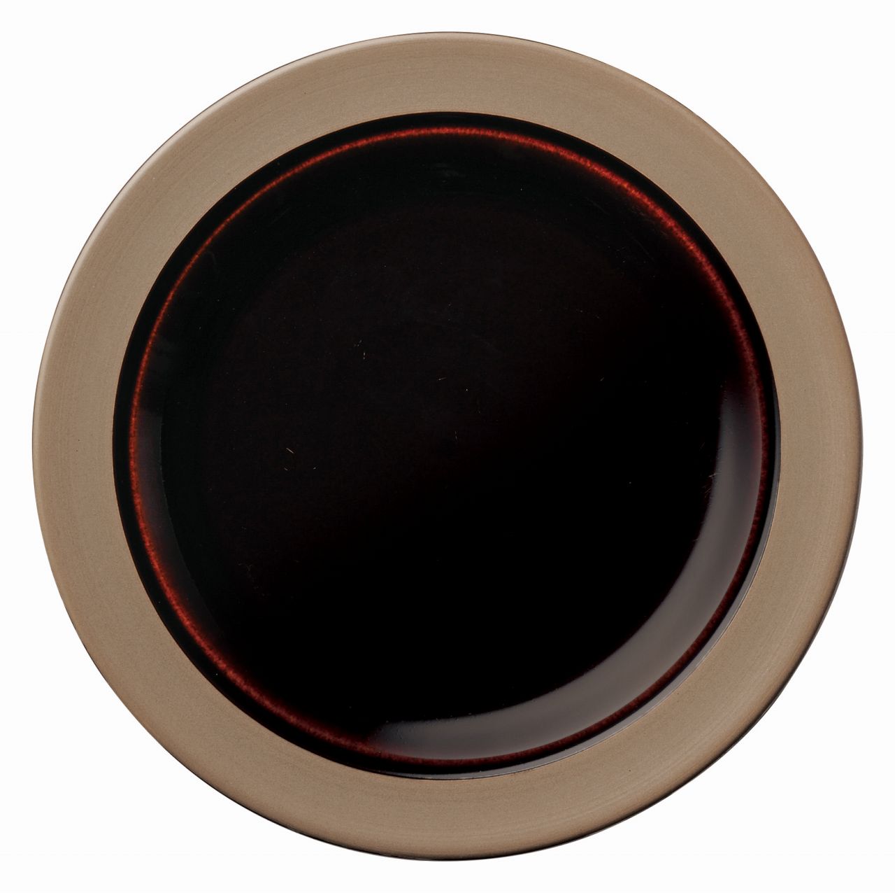 乐天商城 - カントリーサイド オークブラウン 20cmケーキ皿 KOYO 光洋 光洋陶器 13464006 食器 おしゃれ かわいい 可愛い 業務用 食洗機対応 日本製