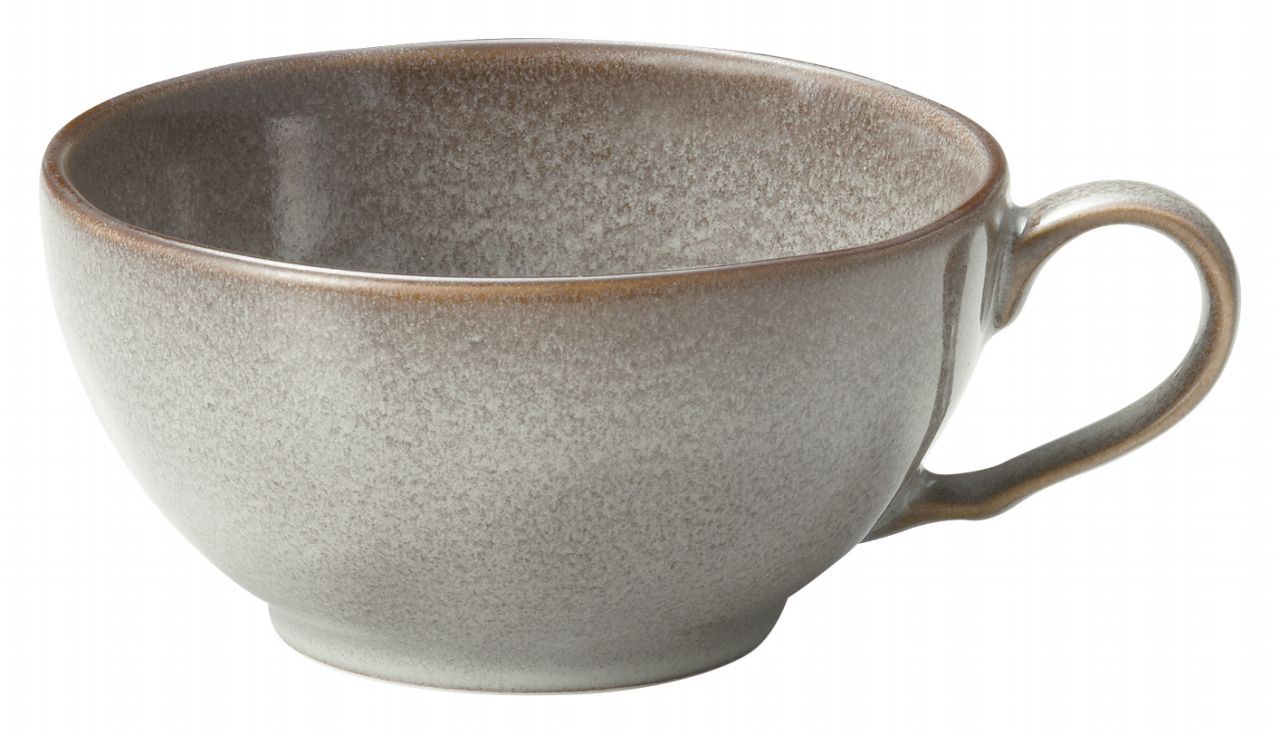 Rakuten - ラフェルム ストームグレー 片手スープカップ KOYO 光洋 光洋陶器 13573056 食器 おしゃれ かわいい 可愛い 業務用 食洗機対応 日本製
