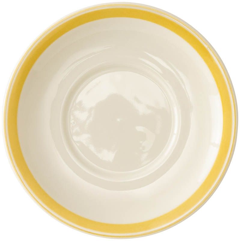 Rakuten - カントリーサイド シトラスイエロー モア兼用ソーサー KOYO 光洋 光洋陶器 16122055 食器 おしゃれ かわいい 可愛い 業務用 食洗機対応 日本製
