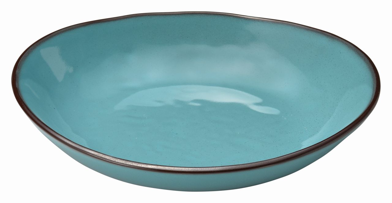 Rakuten - ラフェルム アンティークブルー 22.5cm深皿 KOYO 光洋 光洋陶器 16287012 食器 おしゃれ かわいい 可愛い 業務用 食洗機対応 日本製