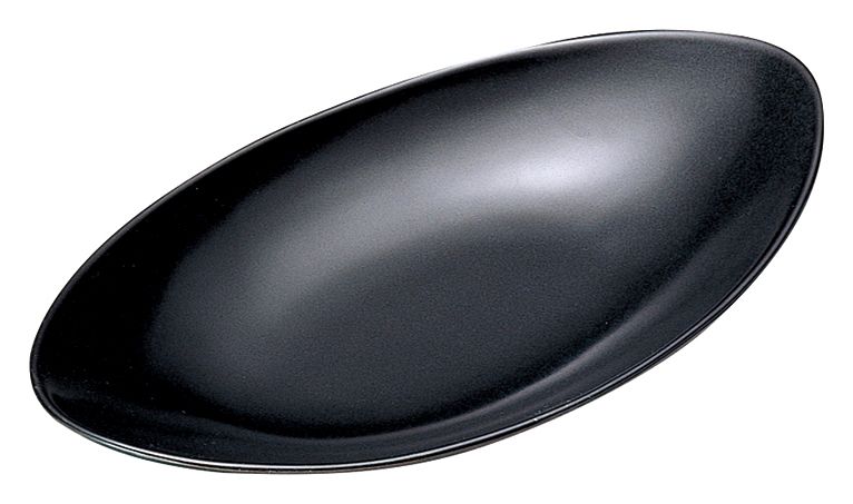 Rakuten - パティオ マットブラック 26.5cmカヌーディッシュ KOYO 光洋 光洋陶器 14830013 食器 おしゃれ かわいい 可愛い 業務用 食洗機対応 日本製