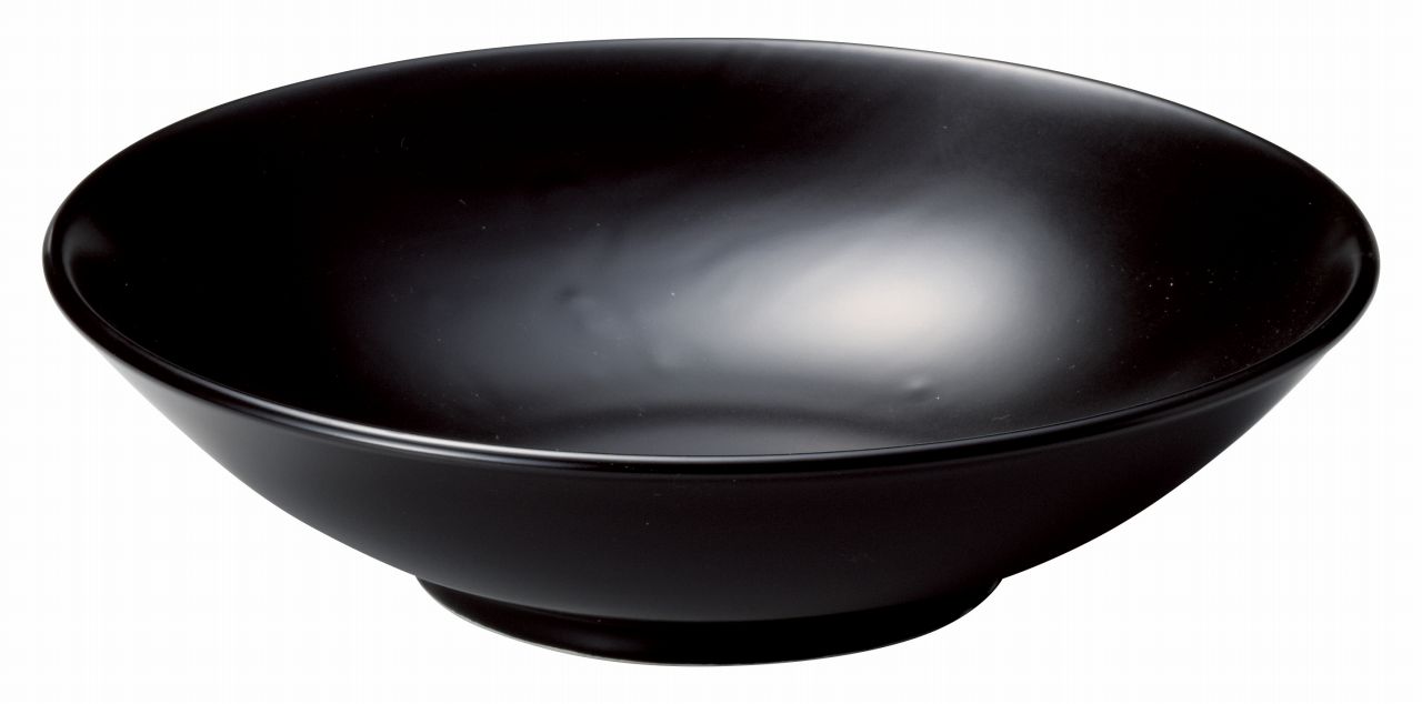 Rakuten - パティオ マットブラック 24cm浅ボウル KOYO 光洋 光洋陶器 18130111 食器 おしゃれ かわいい 可愛い 業務用 食洗機対応 日本製