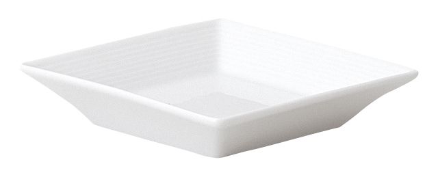Rakuten - ラッフル 11cmスクエアー深皿 KOYO 光洋 光洋陶器 16000018 食器 おしゃれ かわいい 可愛い 業務用 食洗機対応 日本製