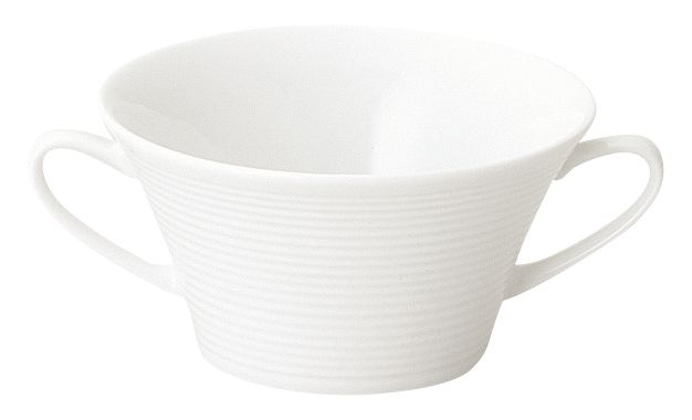 乐天商城 - ラッフル 両手スープカップ KOYO 光洋 光洋陶器 16500054 食器 おしゃれ かわいい 可愛い 業務用 食洗機対応 日本製