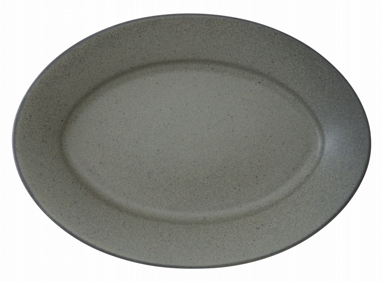 乐天商城 - フォンテ サンドグレー 29cmプラター KOYO 光洋 光洋陶器 17121044 食器 おしゃれ かわいい 可愛い 業務用 食洗機対応 日本製
