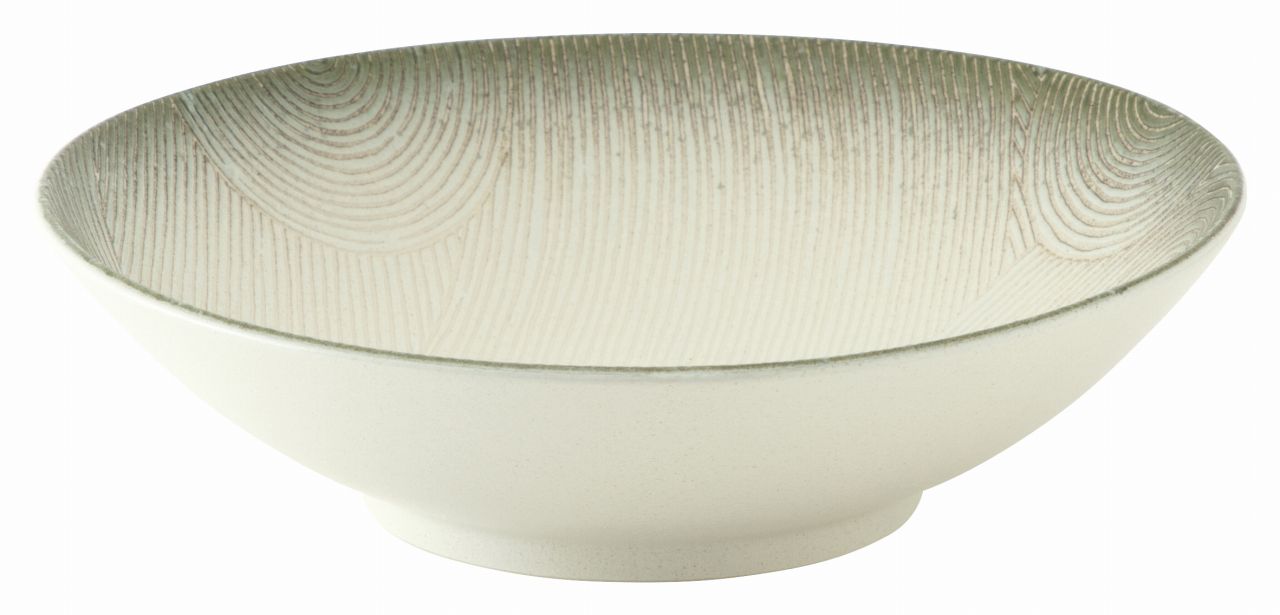 Rakuten - 妙 たえ 翠葉 すいよう 24cm浅ボウル KOYO 光洋 光洋陶器 18117111 食器 おしゃれ かわいい 可愛い 業務用 食洗機対応 日本製