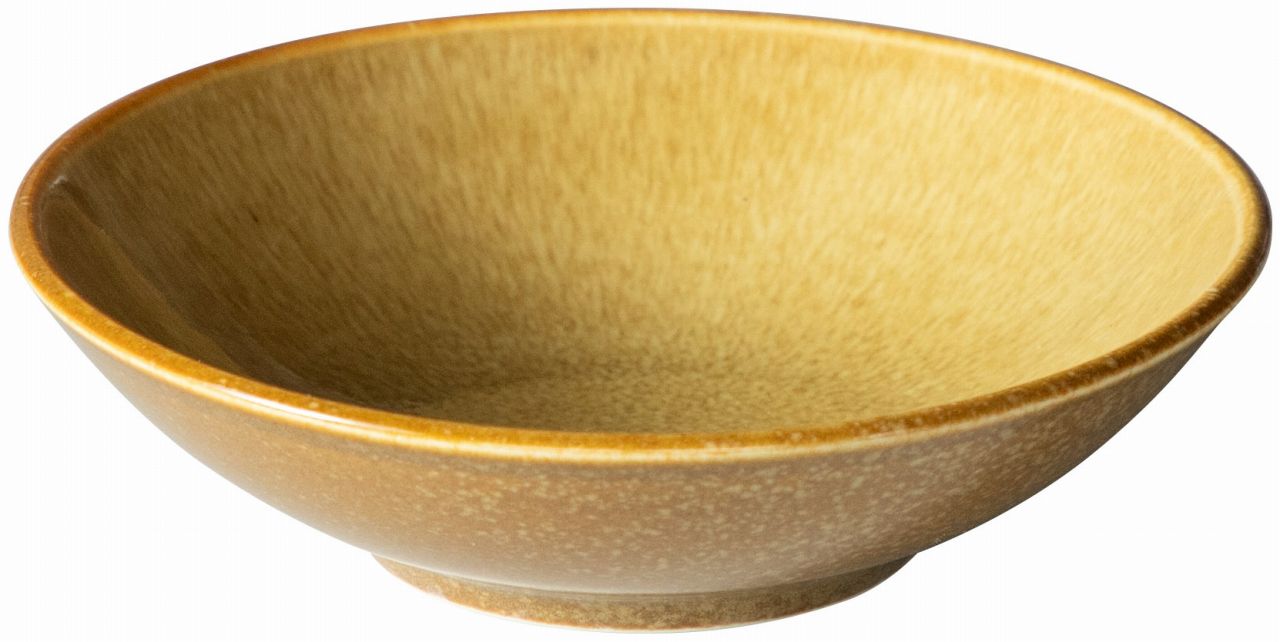 Rakuten - アスカ アースアンバー 14cm浅ボウル KOYO 光洋 光洋陶器 18160115 食器 おしゃれ かわいい 可愛い 業務用 食洗機対応 日本製