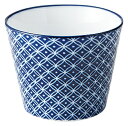 古青藍 こせいらん 藍七宝 あいしっぽう 蕎麦猪口 花伝 KOYO 光洋 光洋陶器 51281195 おしゃれ かわいい 和食器 可愛い 和陶器 業務用 食洗機...