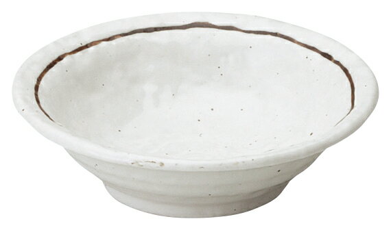 乐天商城 - 粉引ライン こびきらいん 石目4.0鉢 花伝 KOYO 光洋 光洋陶器 51522053 おしゃれ かわいい 和食器 可愛い 和陶器 業務用 食洗機対応 日本製